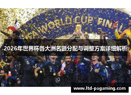 2026年世界杯各大洲名额分配与调整方案详细解析